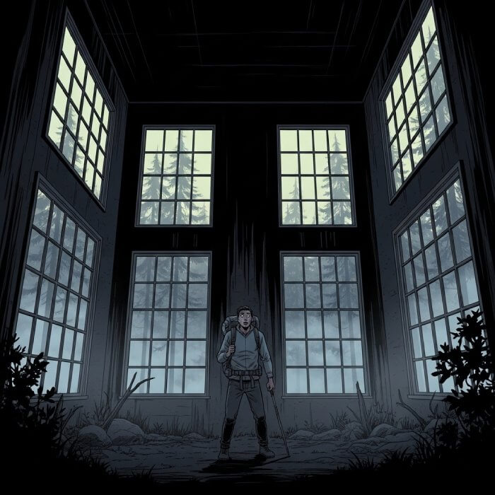 The Window That Watched Back - Paranormal Mystery Story Cover Art